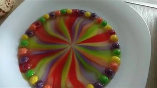 РАДУГА со Skittles,НЕВЕРОЯТНО!!!