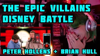 REACTION | PETER HOLLENS + BRIAN HULL "THE EPIC VILLIANS DISNEY BATTLE"