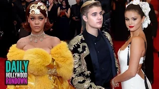 WTF Met Gala Fashion & Drama - Justin Bieber Sends Flirty Message To Selena (DHR)