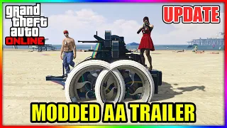 *NEW & EASY* HOW TO CREATE AND SAVE A MODDED AA TRAILER IN GTA 5 ONLINE! 1.60 (XBOX/PSN)