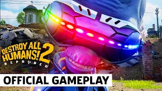 Destroy All Humans 2 Reprobed Gameplay Trailer