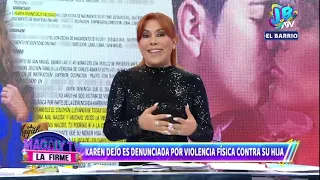 Ex de Karen Dejo la denuncia por violencia física contra su hija