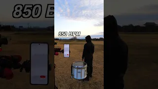 850 BPM Triple Stroke Roll