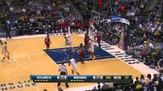 George to the Rack | Hawks vs Pacers  | Feb 5th, 2013