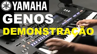 TECLADO YAMAHA GENOS - ARRANJADOR PROFISSIONAL TOPO DE LINHA