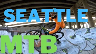 Colonnade MTB Park! Seattle's place to ride under the freeway #gopro #seattle