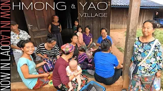 Hmong Ladies and Yao Making Traditional Clothing | Now in Lao