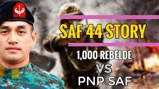 Mahigit 1,000 rebelde vs 78 PNP SAF. FALLEN PNP SAF 44 STORY