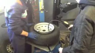 Tyre stretch : 175/70 r13x7 Mattig