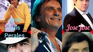 Jose Jose, Roberto Carlos, Jose luis Perales, Camilo Sesto, Johan Sebastian románticas de siempre