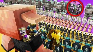 UNSERE MINECRAFT MONSTER ARMEE IST UNBESIEGBAR (XXL RANDOMIZER 2vs2 BATTLE)