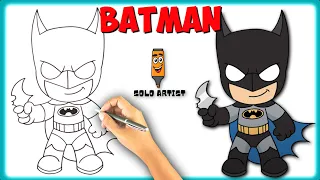 How To Draw Batman | Simple & Easy