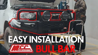 Installation guide: How to fit MCC Phoenix Bull Bar on Toyota Hilux 16-20