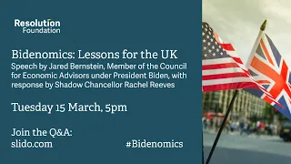 Bidenomics: Lessons for the UK