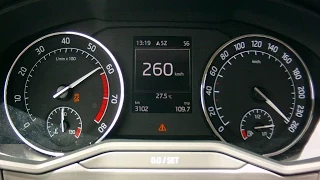 New Skoda Superb 2015 2,0 TSI 4x4 - acceleration 0-260 km/h and more dynamic tests