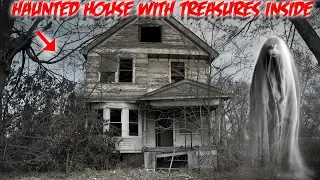 HAUNTED ABANDONED HOUSE WITH SCARY TREASURES LEFT INSIDE! | MOE SARGI