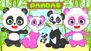 BEBÉS ALEX Y LILY 🐼 Los bebés y sus mascotas se disfrazan de OSOS PANDA