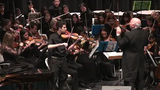 The Canary by F. Poliakin, violin solo with Orchestra Nov. 2018