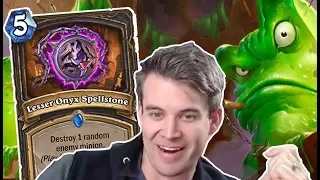 (Hearthstone) Deathrattle Rogue Meets Carnivorous Cube