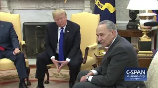 FULL VIDEO: President Trump, Rep. Nancy Pelosi and Sen. Chuck Schumer (C-SPAN)