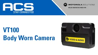 Body Worn Camera Demo: VT100