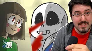 What is Glitchtale? | Reacting to Undertale Fan Animations Part B