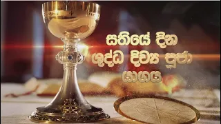 DAILY MASS SINHALA (සතියේ දින දිව්‍ය පූජාව) 25 04 2024