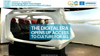 4th Global Thematic Webinar by India’s G20 Culture Working Group #G20India #G20Culture #UNESCO