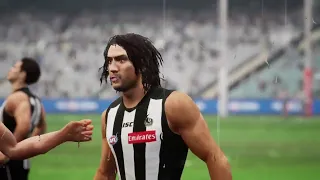 AFL Collingwood VS North Melbourne Highlights R17 2022 AFL Evolution 2