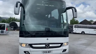 2016 PSVAR Mercedes Tourismo 49 Seat Executive Coach - For Sale