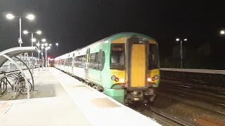 Southern 377311 leads 377317 out of Tonbridge heading to Selhurst for repairs 26/8/20