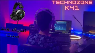 Technozone headset K-41 سماعة جامينج بتصميم جامد جدا