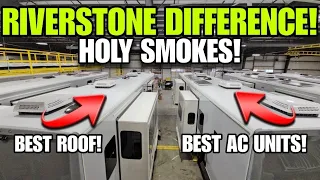 THIS IS GREAT! BIG Riverstone RV Durability Upgrade! Factory Tour Part 5