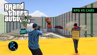 GTA V | RPG VS FLYING CARS AMAZING FUN GAMEPLAY GAMEPLAY