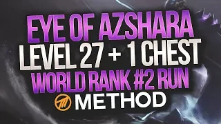 LVL 27+1 WORLD #2 MYTHIC+ Eye of Azshara - Method - Gingi Hunter POV