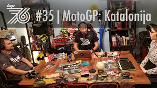 LAP 76 #35 | MotoGP: Kvartararo briljantan | Tragedija Dovicioza | Suzukijevo slavlje | Rosijev pad