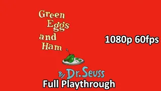 Living Books: Green Eggs & Ham (Full Playthrough, 1080p)