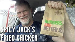 Spicy Jack's Fried Chicken Burger Taste Test