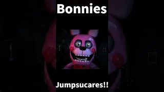 Bonnies jumpscares!!  #fnaf #fnaf2 #fnafar #shorts #bonnie #fivenightsatfreddy #ucn #fnafsl