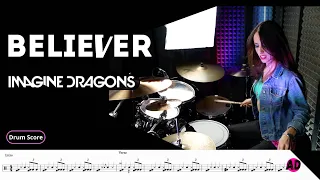 Believer - Imagine Dragons - Drum Cover (Drum Score)