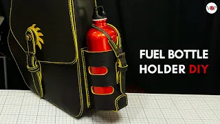 How to Make a Fuel Bottle Holder for Your Saddle Bag