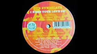 Dub Syndicate - I Need Your Love (Groove Chronicles Instrumental)