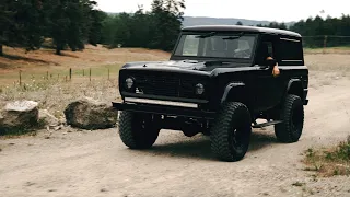 Classic Ford Bronco With Boss 302 Coyote Engine!