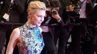 Cate Blanchett on the Zimna Wojna red carpet premiere in Cannes