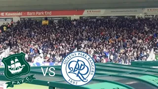 LAST MINUTE EQUALISER!!!||Plymouth Argyle vs QPR Matchday vlog highlights||(09/04/24)