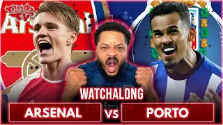 Arsenal 1-0 Porto (4-2 Penalties) | UEFA Champions League Round Of 16 | Watchalong W/Troopz