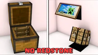 Minecraft : 5 Pintu Rahasia Tanpa Redstone Di Minecraft
