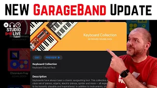 NEW GarageBand iOS Update | Keyboard Collection | v2.3.9