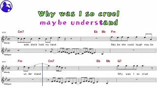 Deep Puple-Maybe I'm a Leo karaoke sheet music,MR for players,chord,chorus,Lyrics add(Ye karaoke)