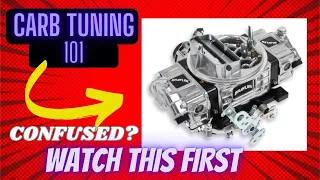 CARB TUNING 101: Tuning basics explained!